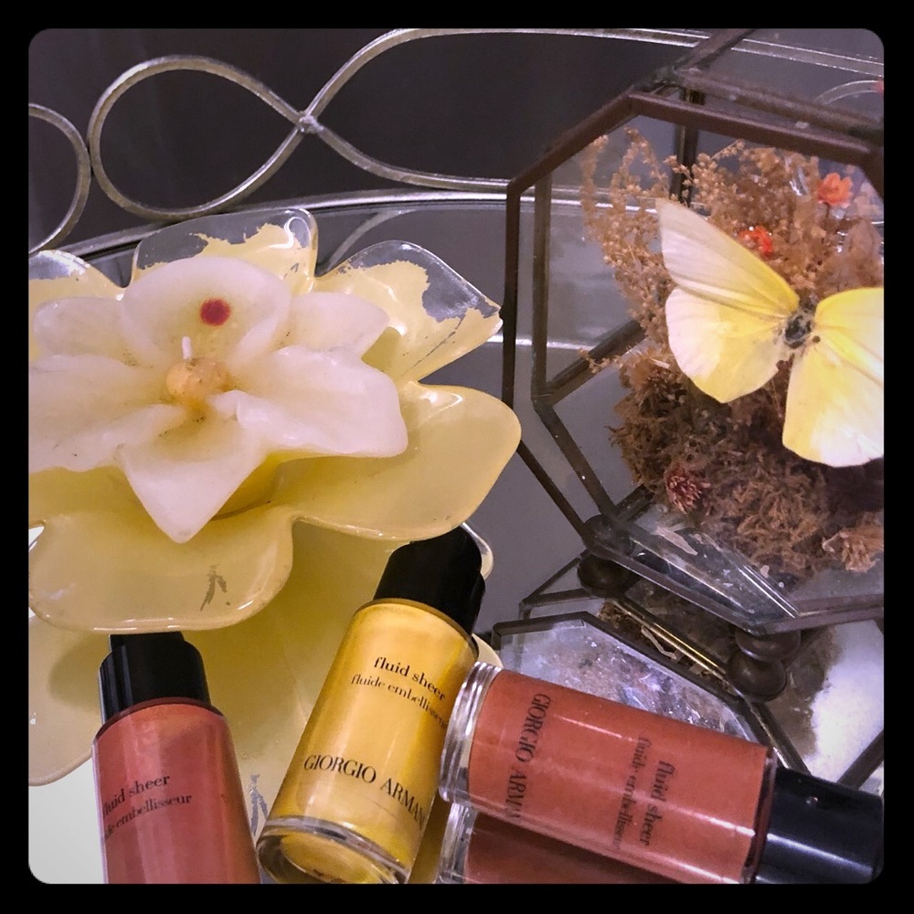 Giorgio Armani Fluid Sheer # 18 # 5 # 4